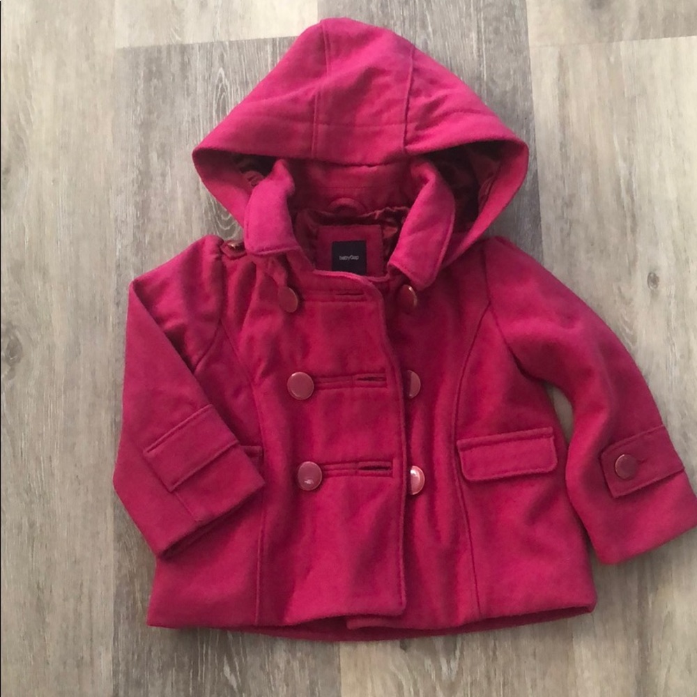Gap Pink Pea Coat